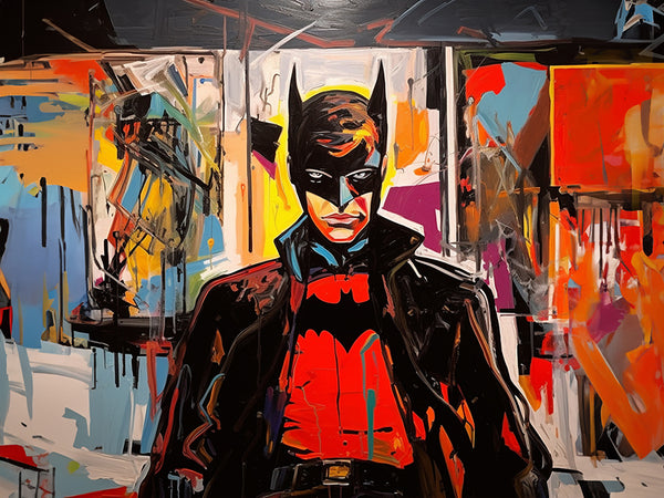 Blaine Hendrix 'Batman's Curation' VIII - Modern Interior Design Wall Art