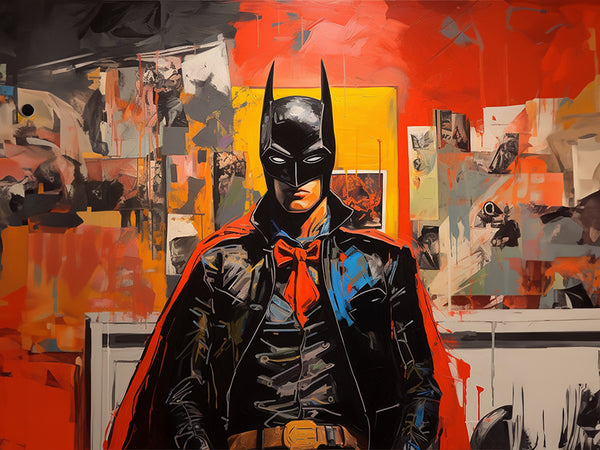 Blaine Hendrix 'Batman's Curation' IX - Modern Interior Design Wall Art