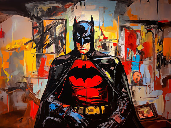 Blaine Hendrix 'Batman's Curation' XI - Modern Interior Design Wall Art