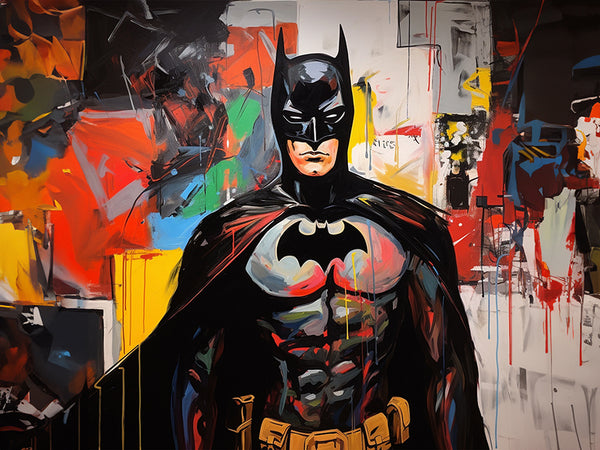 Blaine Hendrix 'Batman's Curation' XII - Modern Interior Design Wall Art