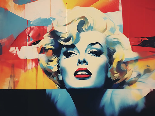 Vanessa Freeman 'Giving Monroe' I - Modern Interior Design Wall Art