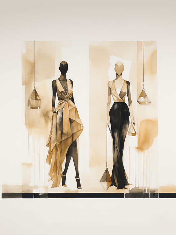 Verity Strickland 'Fashionova' VI - Modern Interior Design Wall Art
