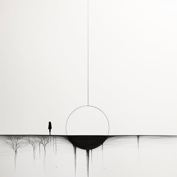 Kayla Dillon 'Escaping Myself' 006 - Modern Interior Design Wall Art